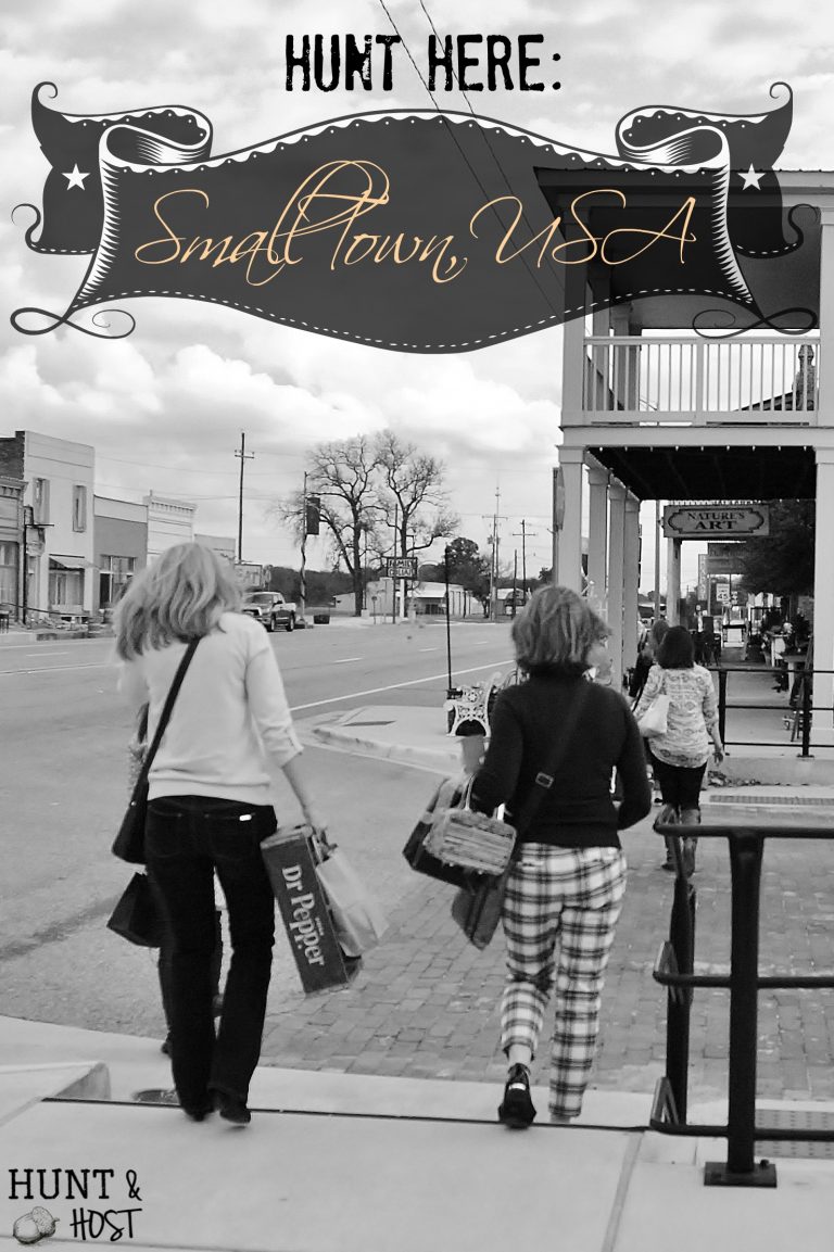 small town USA shopping