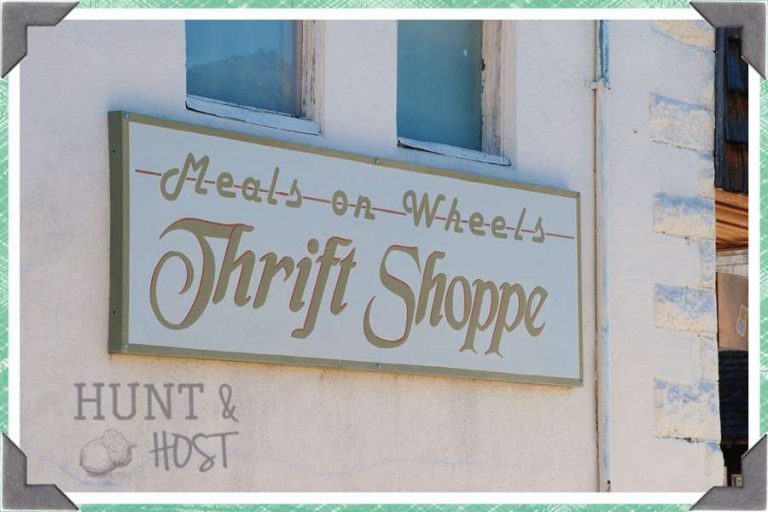 Thrift Store hunt and host