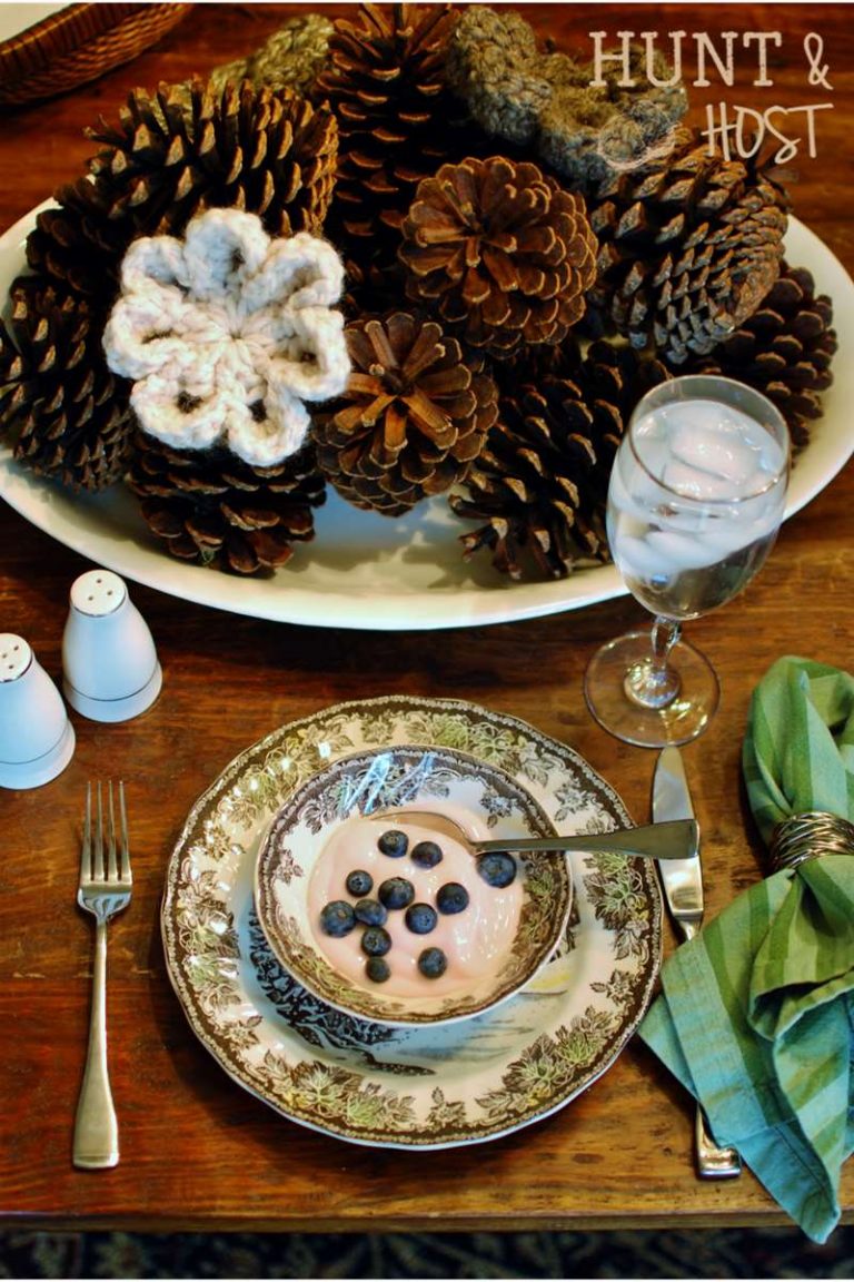 good china tablescape
