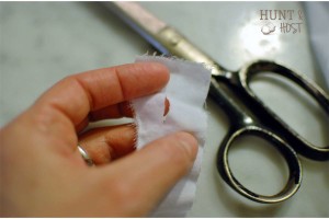 sky blue diy curtains
