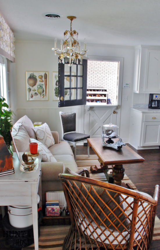 before and after home tour breakfast nook