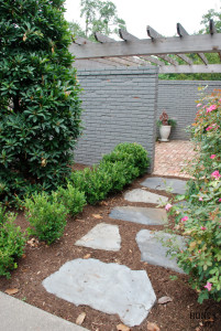  This private courtyard is off the master bedroom.