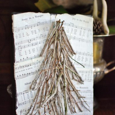 Artistic Advent: Week One, Twig Tree