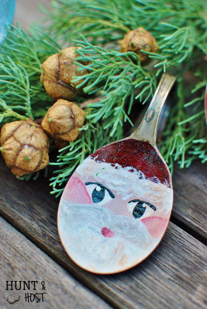 spoon santa spoon tree spoon christmas ornament huntandhost.net