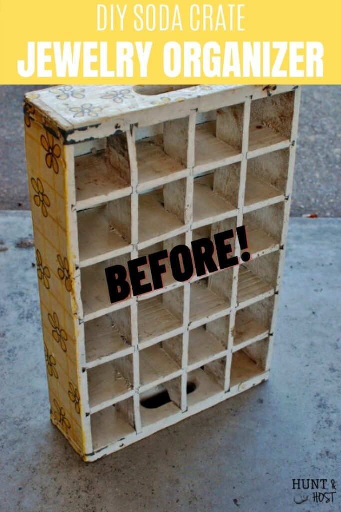 soda crate before