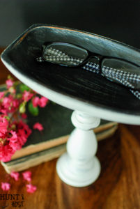 An eyeglass holder from thrifted finds. It's pinpoint purpose helps to outline steps for finding yours!
