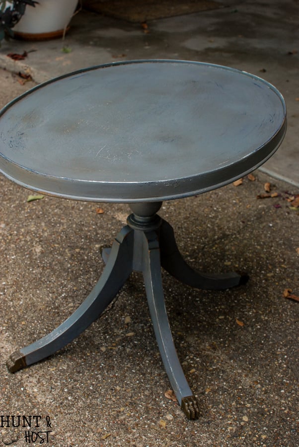 Here's a quick tip on how to easily add years to your furniture's paint job. I call it lazy layers for instant age.