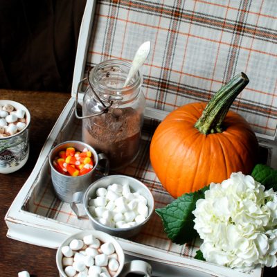 Flatware Storage Box to Hot Chocolate Station