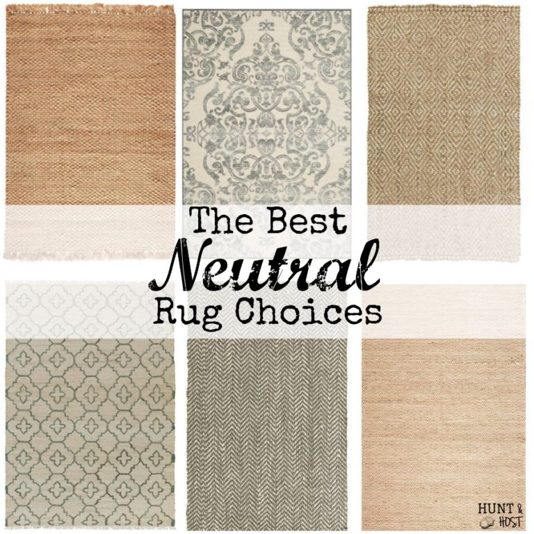 My favorite neutral rug choices. Making way for some stylish rug layering!