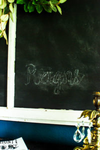 DIY chalkboard lettering like a pro! This easy tip will have you stepping up your chalkboard game in no time.