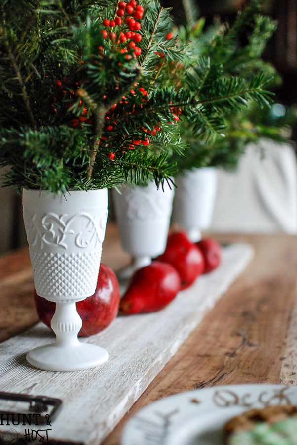 Never underestimate the dollar store. DIY ironstone tutorial to make a fabulous budget friendly centerpiece.