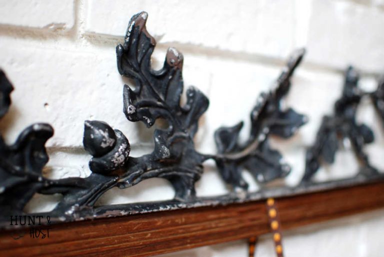 Adding age with architectural elements is a simple and inexpensive way to add a vintage feel to your home and décor.