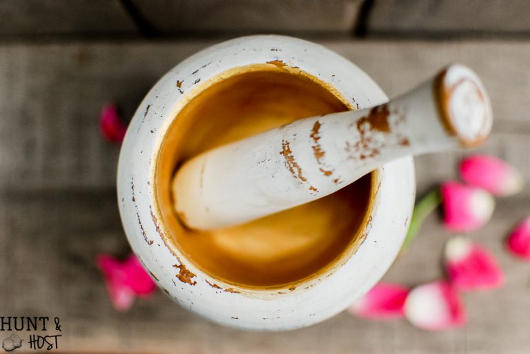 A mortar and pestle makeover that touches on the medicine of your presence. Matthew 28:20