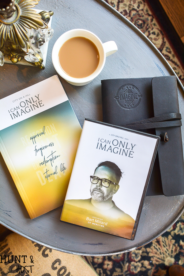 Take a peek at the exciting bible study journal series from Bart Millard of Mercy Me based on the hit movie I Can Only Imagine. #mercyMe #BibleStudy #ICanOnlyImagine #redemption #ChristianMovie