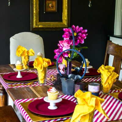 The Greatest Showman Tablescape