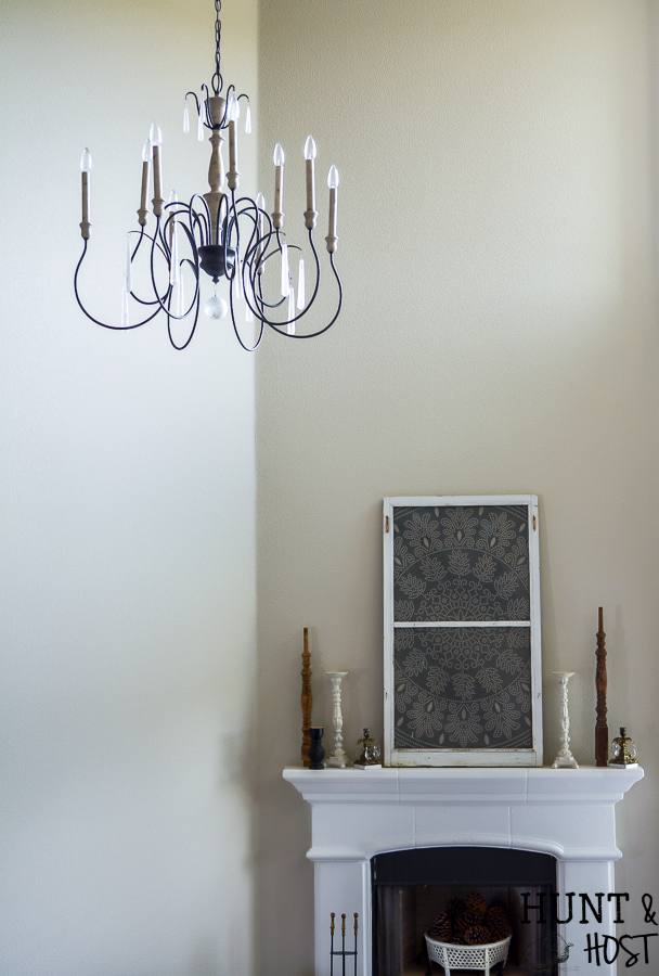 French Country chandelier selection ideas to update your builder grade home. New lighting can change the style of your home instantly, follow these tips to select light fixtures you will love forever. #vintageFrenchCounty #FrenchCountryHome #FrenchFarmhouse #WroughtIron #Chandelier