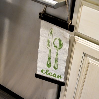Dishwasher Clean or Dirty Sign