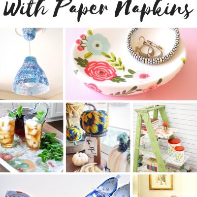 Amazing Transformations With Paper Napkins