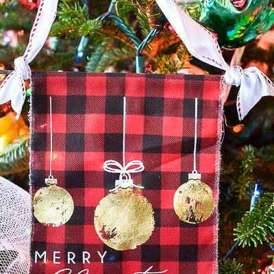 Handmade Fabric Christmas Ornaments