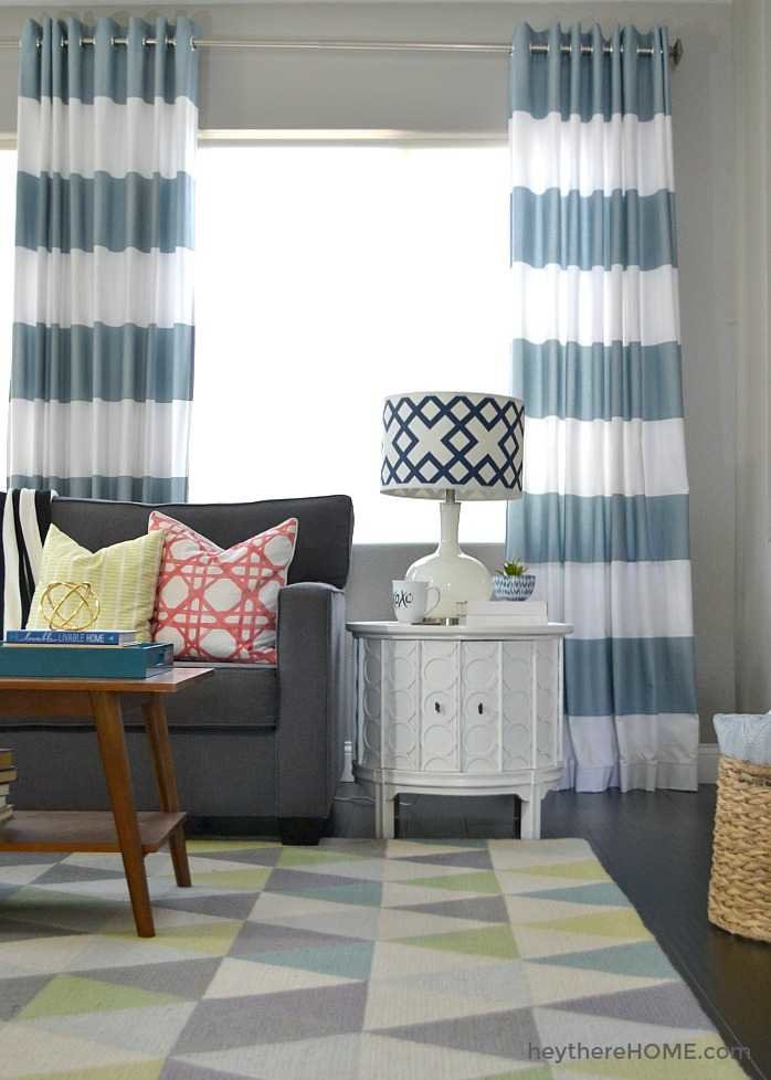 Unexpected DIY curtain ideas for your home,. Theses easy curtain ideas will have you treating your window in no time. A variety of textures, colors and styles wait in this DIY window curtain collection. #windowcovering #DIYcurtain #drapes #dropclothcurtaintutorial #prettywindow