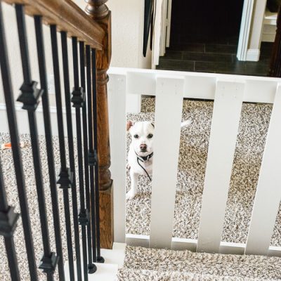 How to Build An Easy Stairway Gate