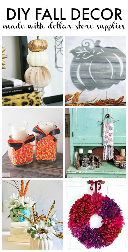 Get your fun fall decor ideas here all the fall craft projects are from the dollar store! This fall banner is so wuick and easy to make for your cozy fall home! #dollartree #dollarstorecraft #dollarstorehacks #falldecorideas #forthehome #dropclothprojects #dollartreediy