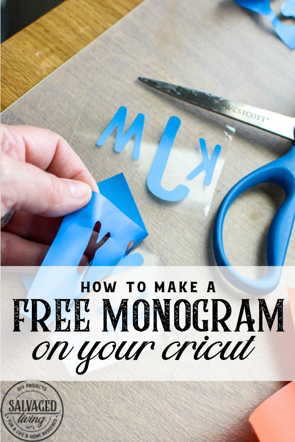 Learn how to make a free monogram on your Cricut for amazing personalized gifts and home decor. I am sharing how to monogram pillowcases for kid's bedrooms on this DIY Cricut video tutorial. You will learn step by step how to monogram with free fonts, the perfect project for Cricut beginners. #cricuttutorial #mn=onogramideas #howtomakemonograms #cricutbeginnerproject #cricutprojectidea #cricutgifts 