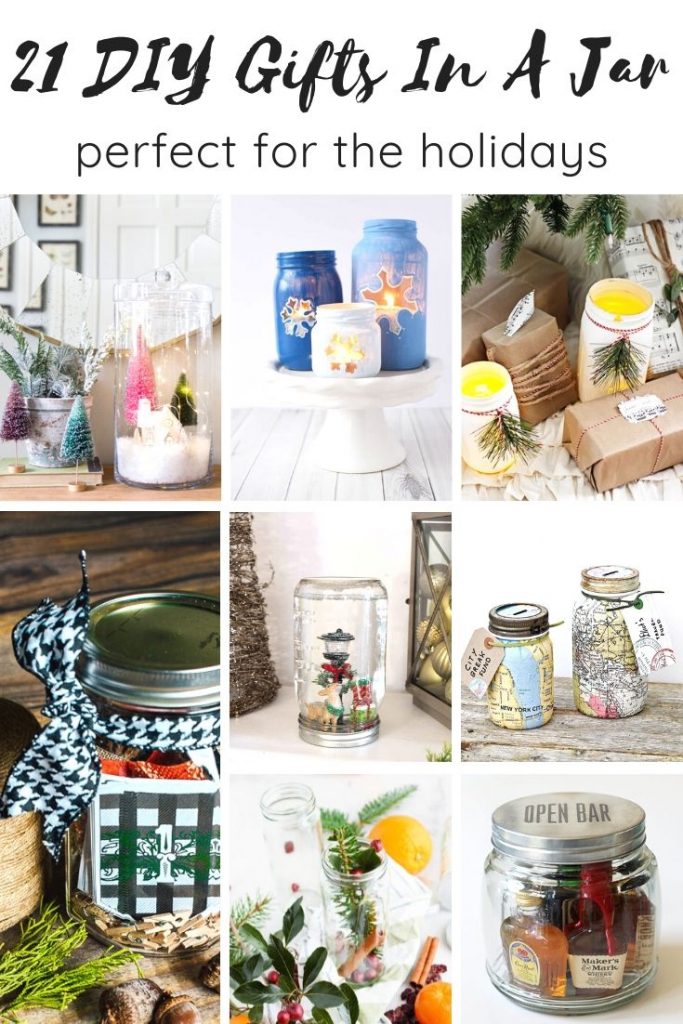 21 DIY gift ideas in a jar that are perfect for the holidays! Get a ton of great gift giving ideas for women on your gift list. Cute jar decor ideas and more are all here for your creativity to go wild. #jargifts #giftideas #masonjar #balljar #easyDIYgift