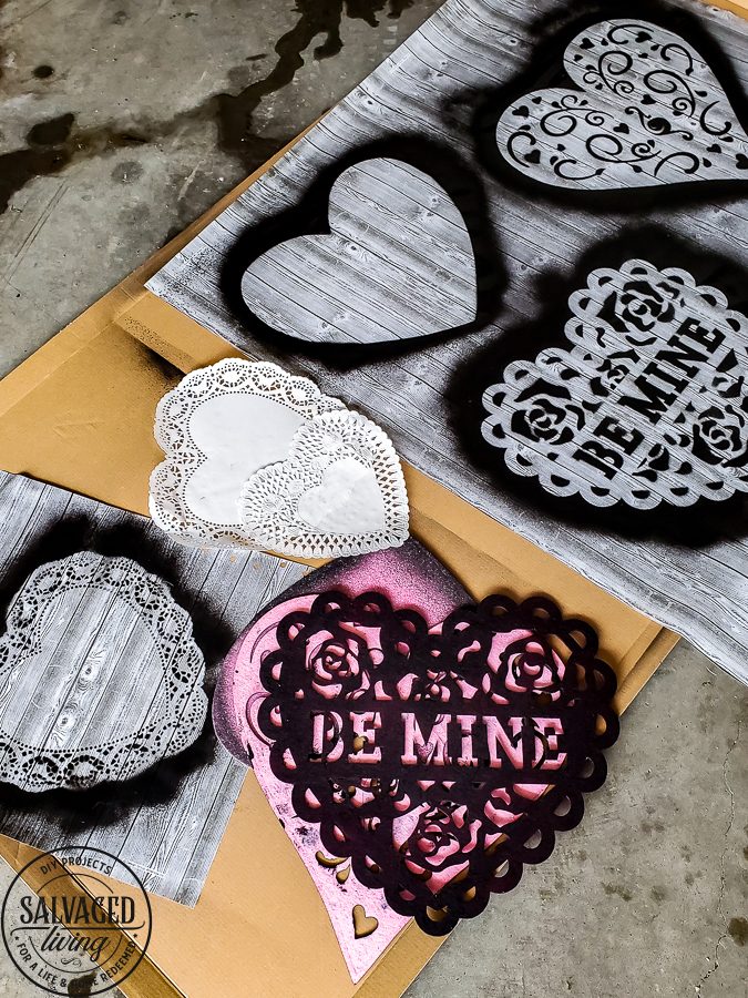 Decorate for Valentine's Day with this neutral black and white theme for stunning Valentine's Day decor and crafts. You can see how to get this look from dollar store supplies for your Valentine's Day decorating ideas! #dollarstoreValentinedecorations #DIYValentinesday #romanticValentinesdaydecor #vintageValentine 