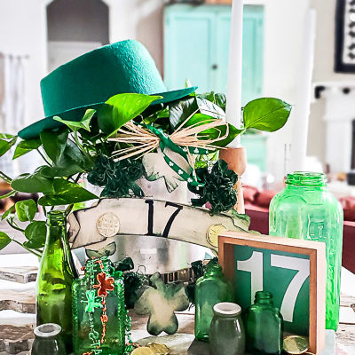 Dollar Store St. Patrick’s Day Wreath