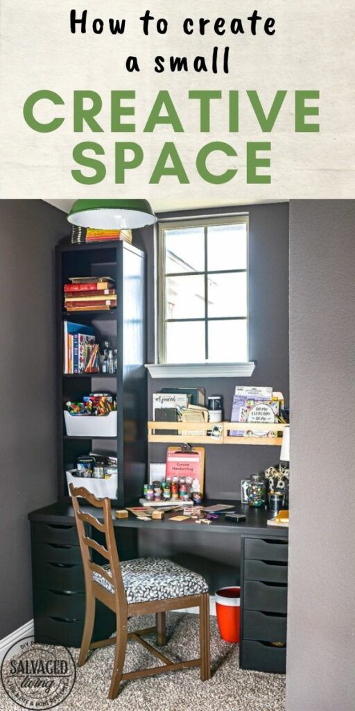 create a small creative space