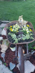 garden wheel barrow