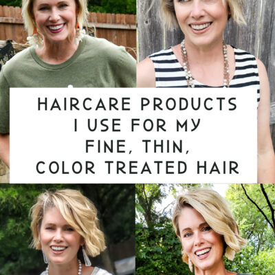 The Hair Care Products I Use For My Fine, Thin, Color Treated Hair