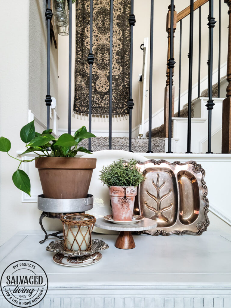 terra cotta pot displayed on table