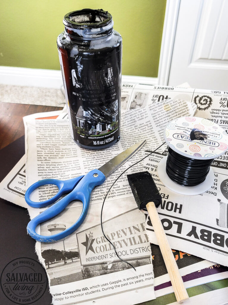 3 budget friendly DIY Halloween decorations are precious and so simple to make yourself. These Halloween decor ideas use newspaper as the main craft supply so you can create new Halloween decor that won't break the bank - turn those scary headlines into crafty decor instead! #papercraft #DIYHalloweenDecor #Halloweencraft #budgetHalloweenideas