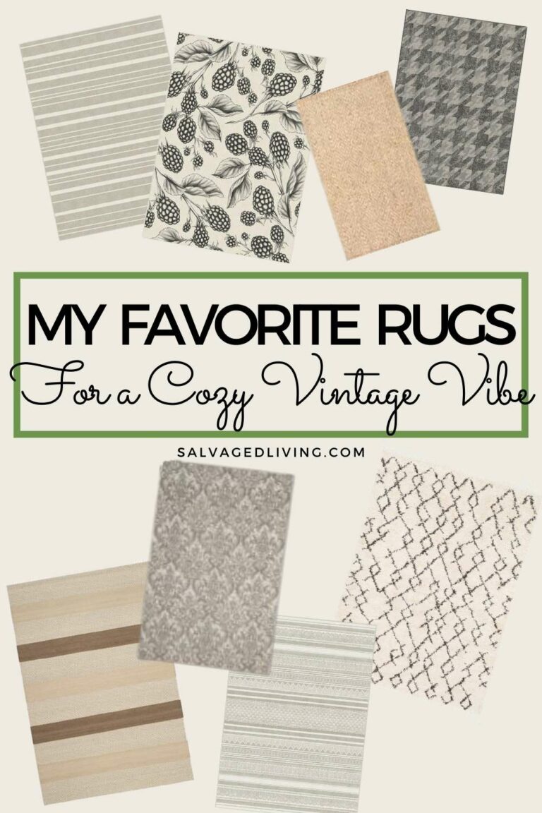 My Favorite Rugs for a Cozy Vintage Vibe