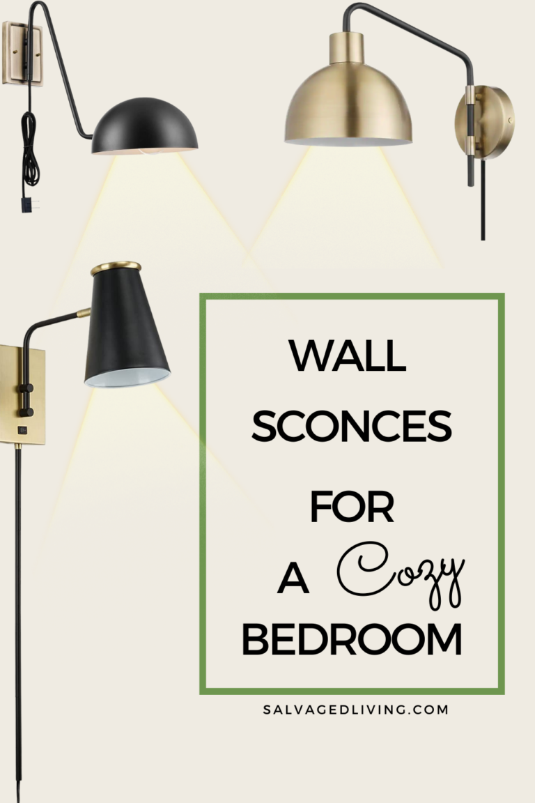 WALL SCONCES FOR A COZY BEDROOM