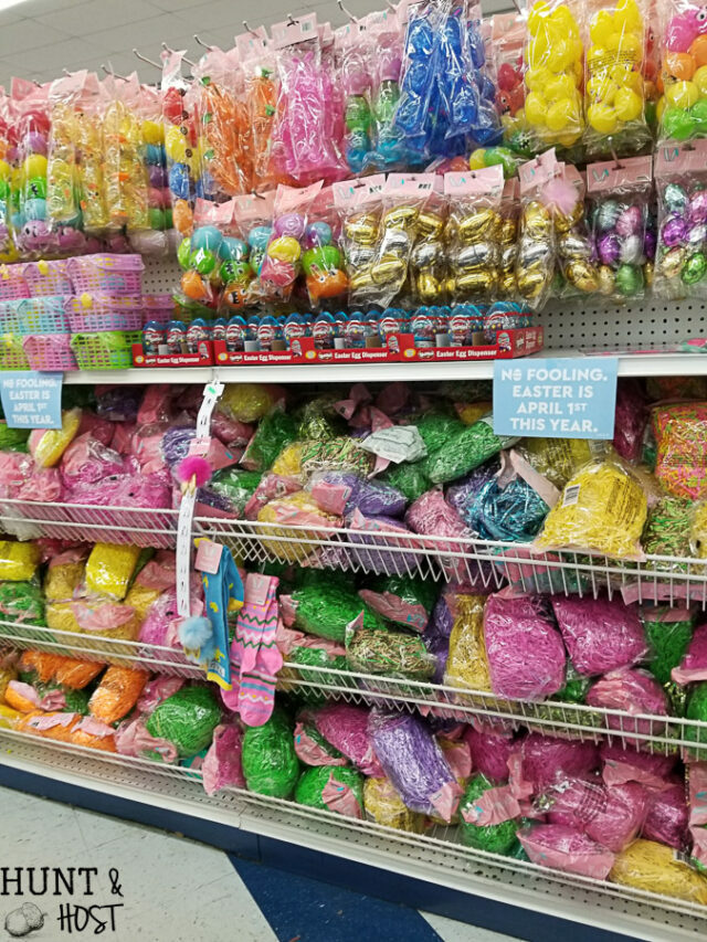 DOLLAR STORE EASTER DECOR