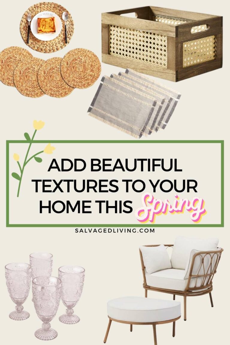 Add Beautiful Textures to Your Home This Spring