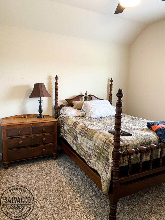VINTAGE BEDROOM MAKEOVER FOR MY TEEN SON
