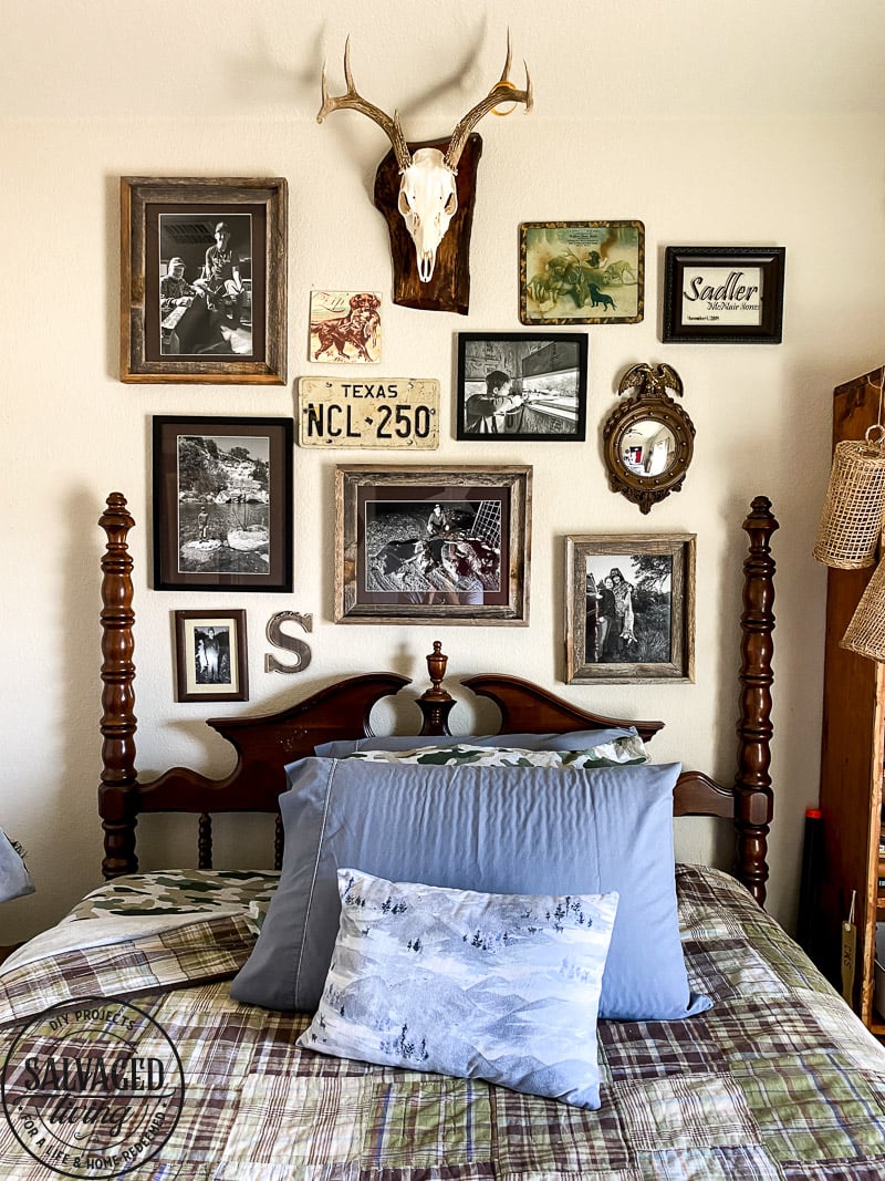 Vintage Hunting Bedroom For My Teen Boy - Kim Pepper Blog, image size:800x1067