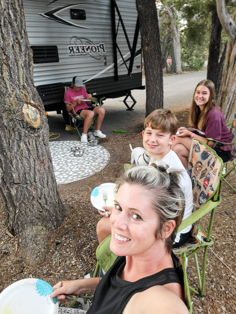 An RV vacation to the Grand Canyon, follow along on our Grand Canyon vacation adventure and see how this single mom took her kids on an epic road trip! #grandcanyonrv #singlemomtrip