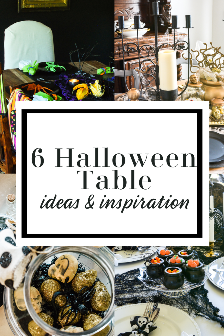 6 Halloween Table Ideas & Inspo