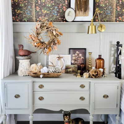 Fall Vignette Decorating Tips