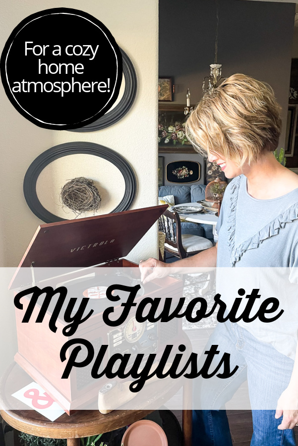 my favorite playlists and stations for a cozy atmosphere in your home. Play these laid back stations and playlists for background music that will set a great mood for chores or parties! #bestplaylists #favoritestation