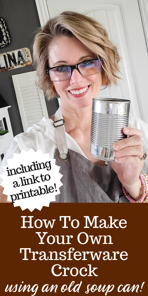 How To Make Your Own Transferware Crock