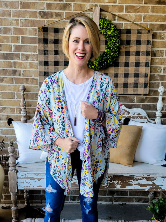 Keepin’ it cute with a kimono!!