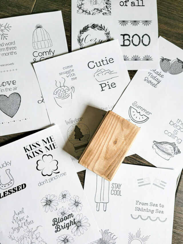 DIY Valentine’s Decor for your Tiered Tray!