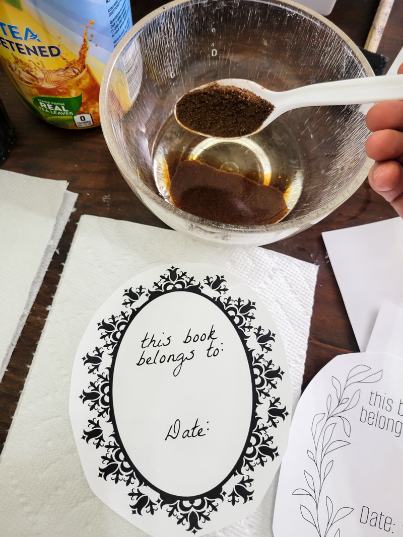 Ways to Age Paper - Kim Pepper Blog