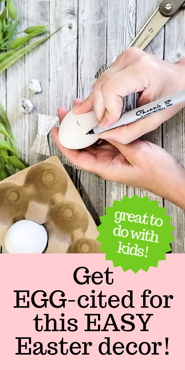 Get EGG-cited for this EASY Easter decor!